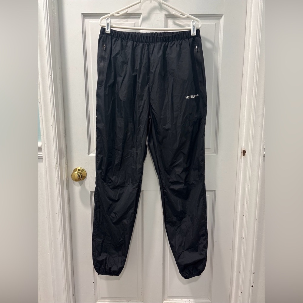 Hotsuit Women’s Sauna Pants Size XXL Black Jogger Style Activewear Workout Gym